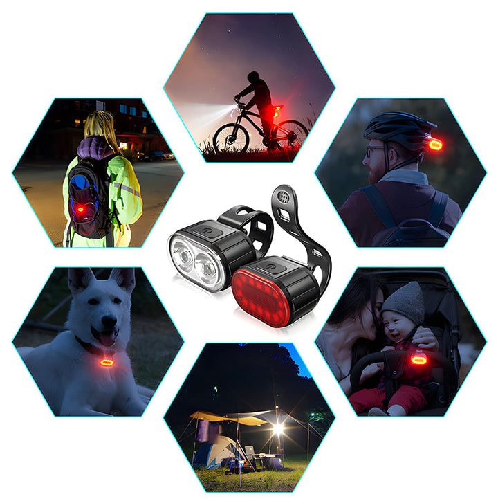 Bright Waterproof Bike Lights 4
