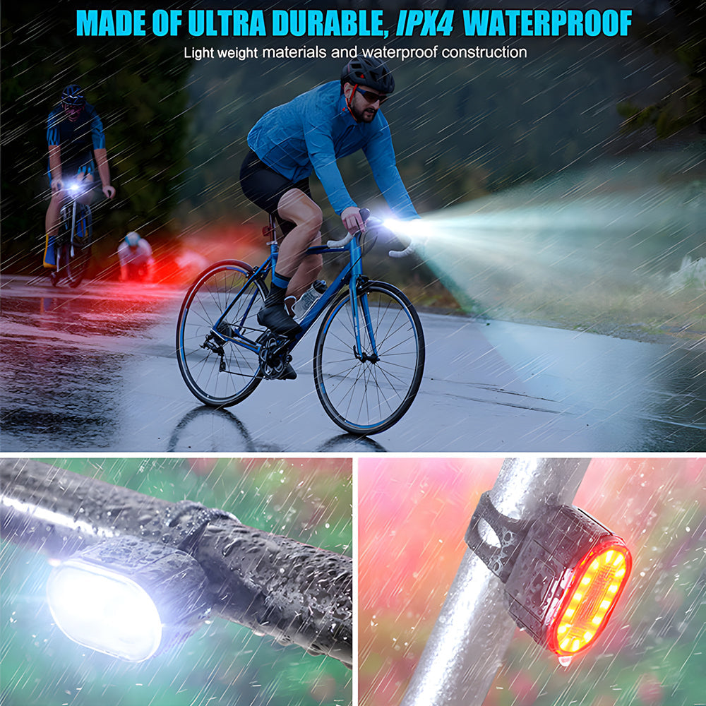 Bright Waterproof Bike Lights 5