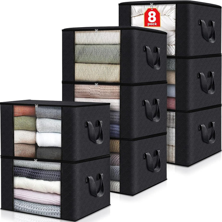 Calm Fabric Storage Bins 12