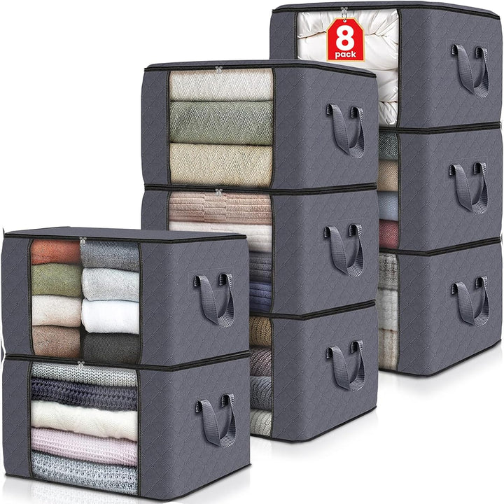Calm Fabric Storage Bins 13
