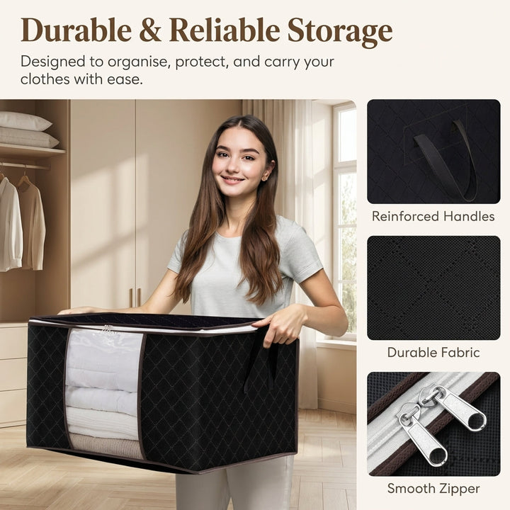 Calm Fabric Storage Bins 4