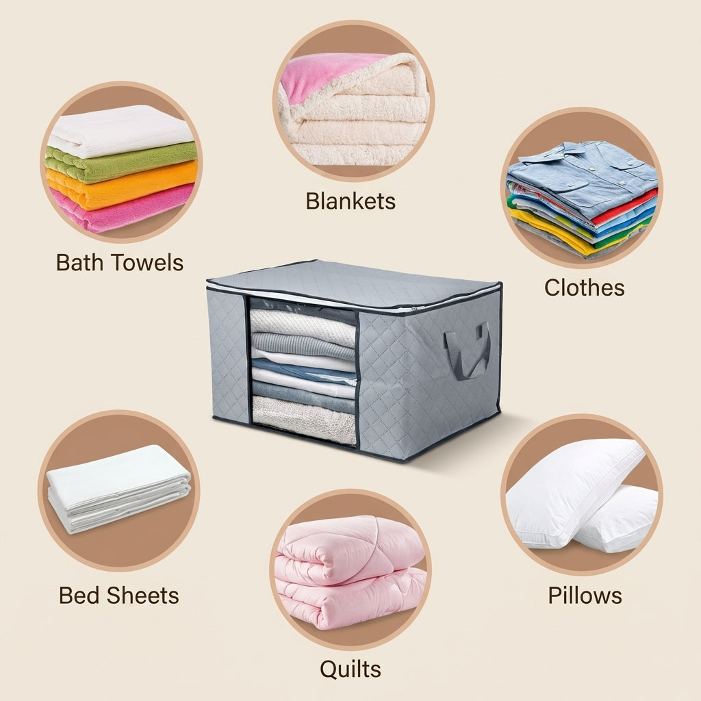 Calm Fabric Storage Bins 7