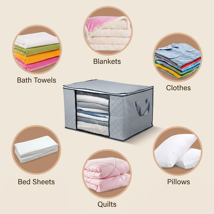 Calm Fabric Storage Bins 7