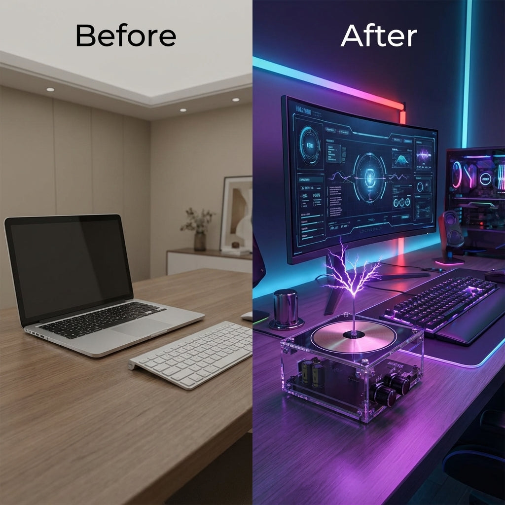Captivating Neon Sound Display Speaker 2