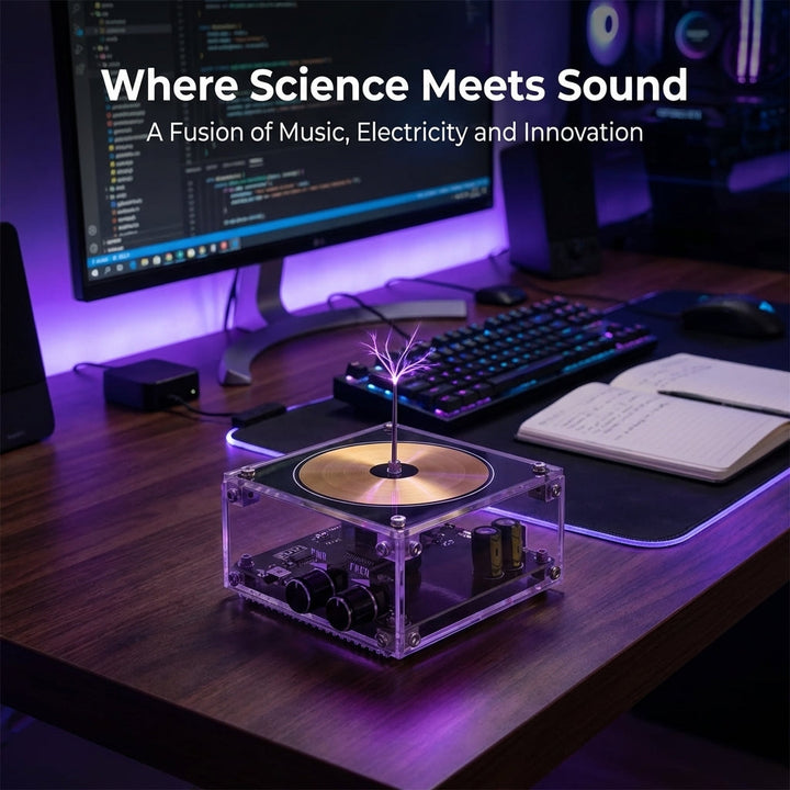 Captivating Neon Sound Display Speaker 3