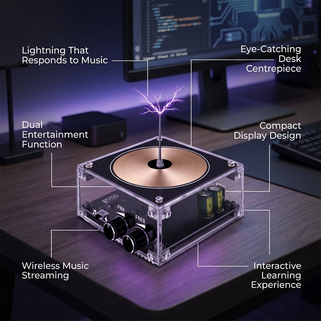 Captivating Neon Sound Display Speaker 4