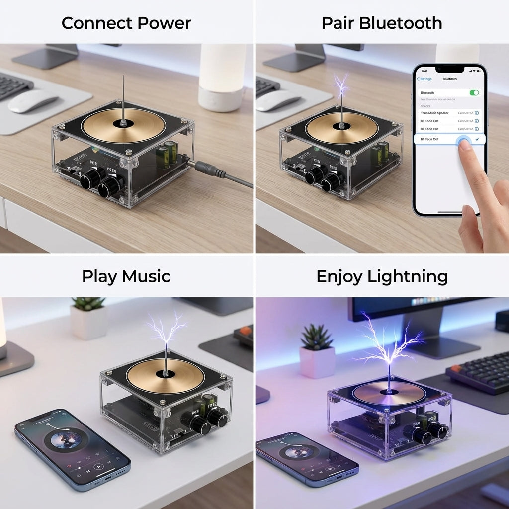 Captivating Neon Sound Display Speaker 7