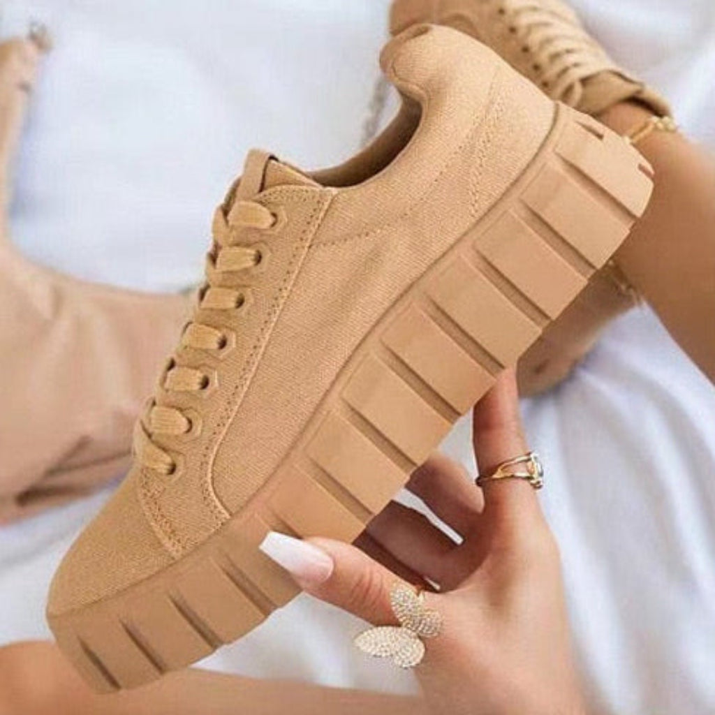 Casual Canvas Platform Sneakers 4