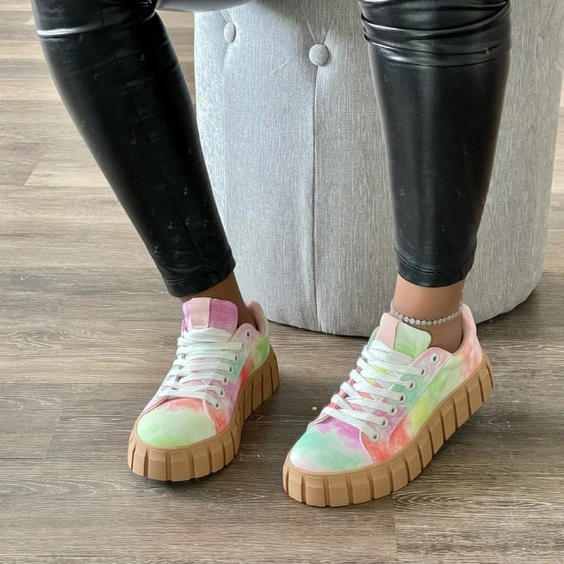 Casual Canvas Platform Sneakers 5