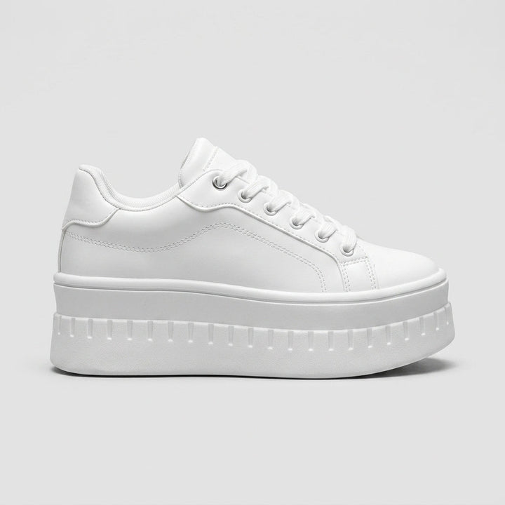 Casual Lace-Up Platform Sneakers 0