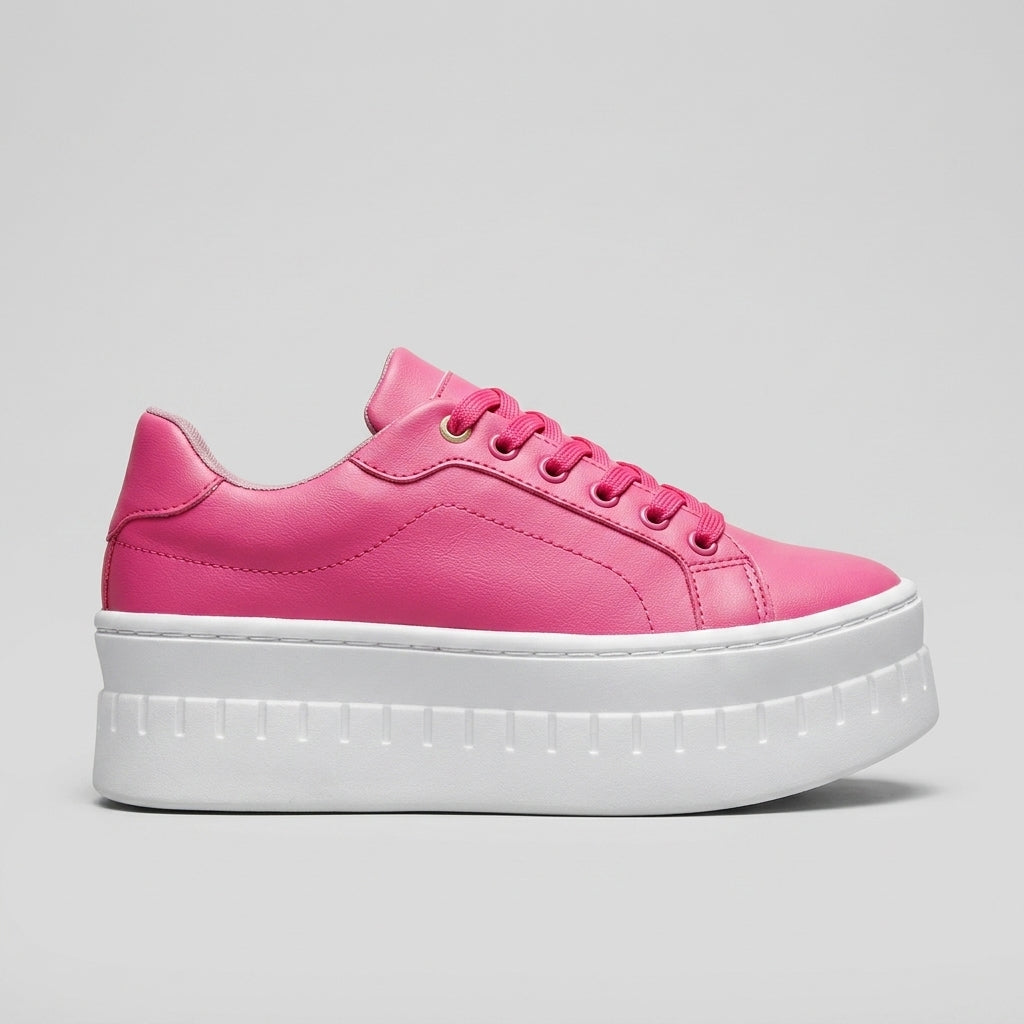 Casual Lace-Up Platform Sneakers 3