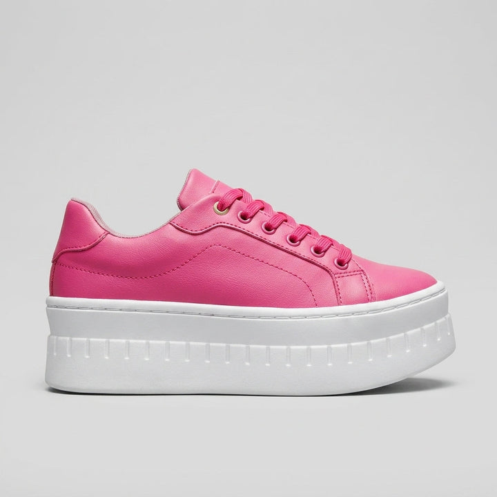 Casual Lace-Up Platform Sneakers 3