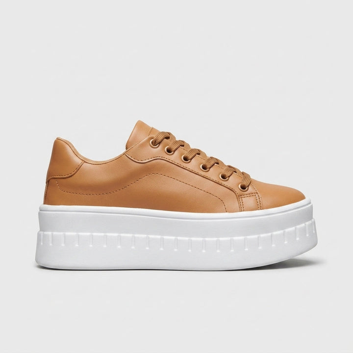Casual Lace-Up Platform Sneakers 4