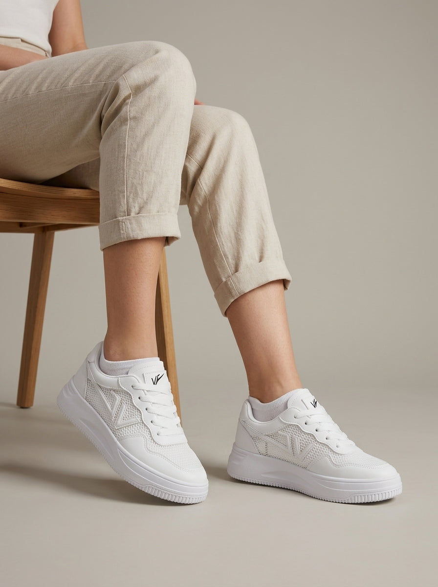 Casual Mesh Platform Sneakers 1