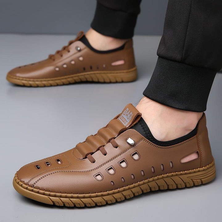 Casual Ventilated Lace-Up Sneakers 2