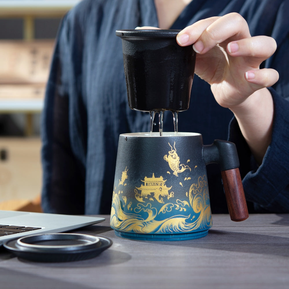 Ceramic Koi Fish Mug 8