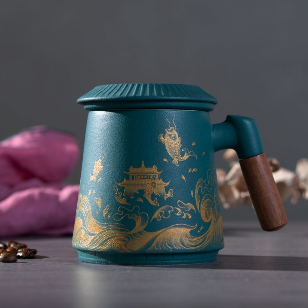 Ceramic Koi Fish Mug 9