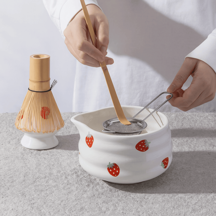 Ceramic Matcha Bowl Set 0