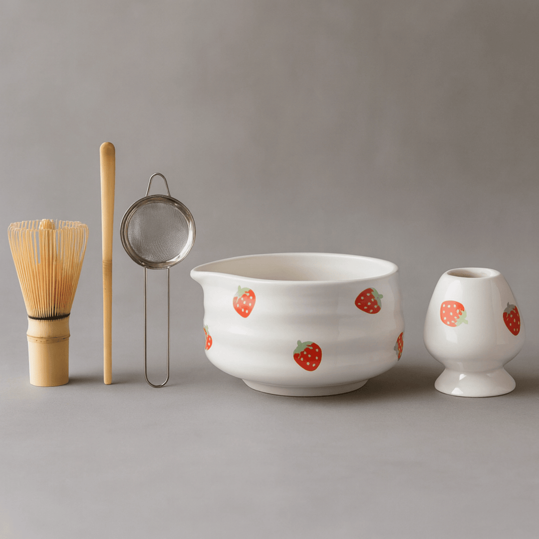Ceramic Matcha Bowl Set 3