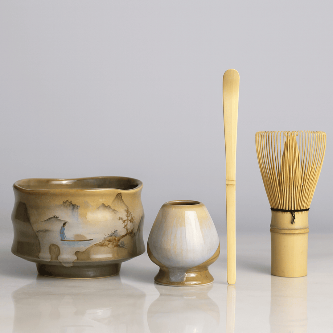 Ceramic Matcha Tea Set 0