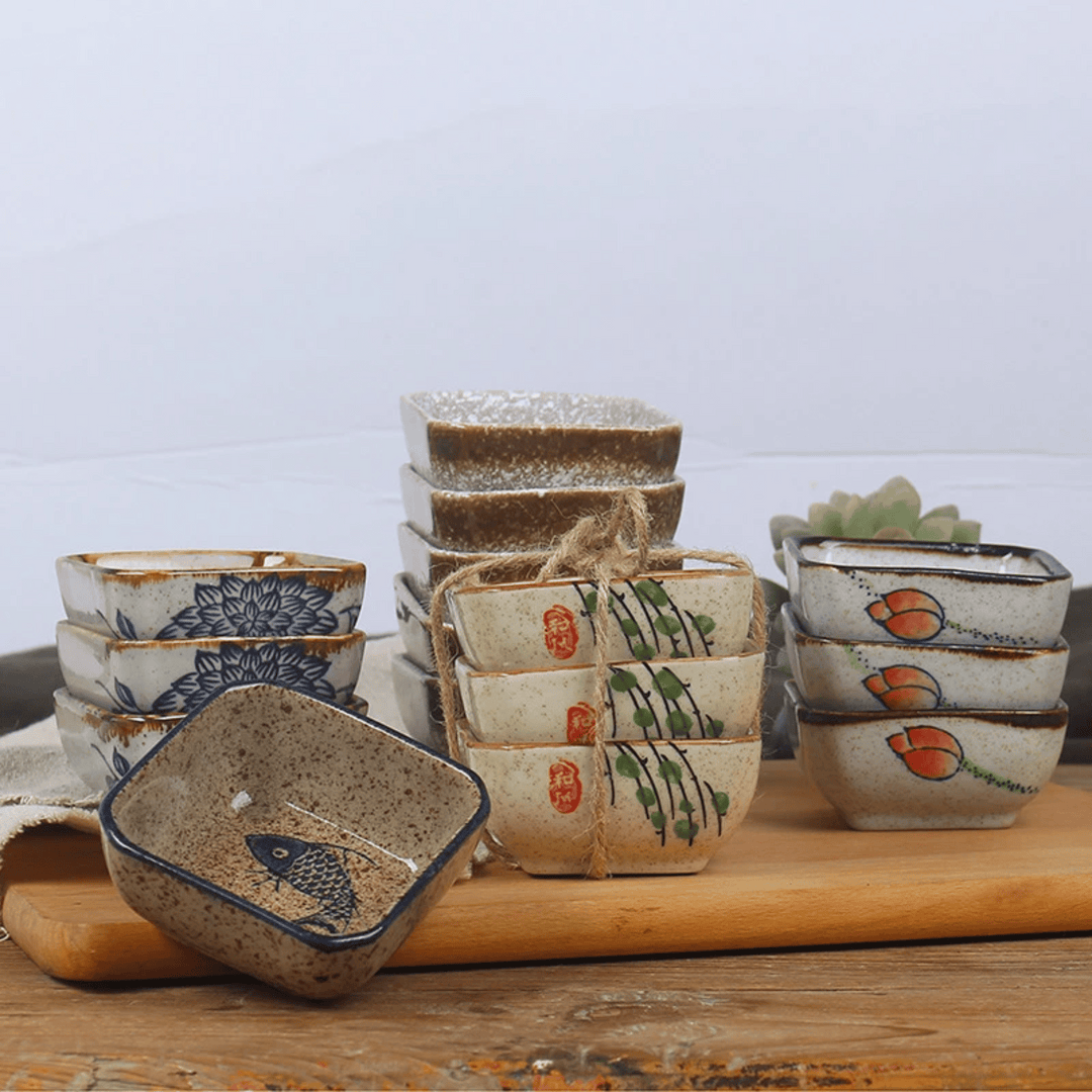 Ceramic Soy Sauce Dish Set 1