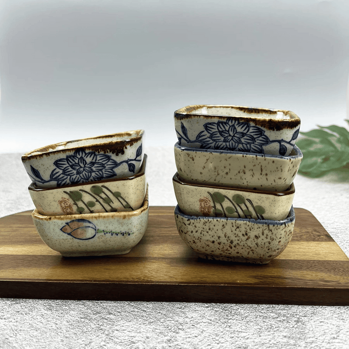 Ceramic Soy Sauce Dish Set 3