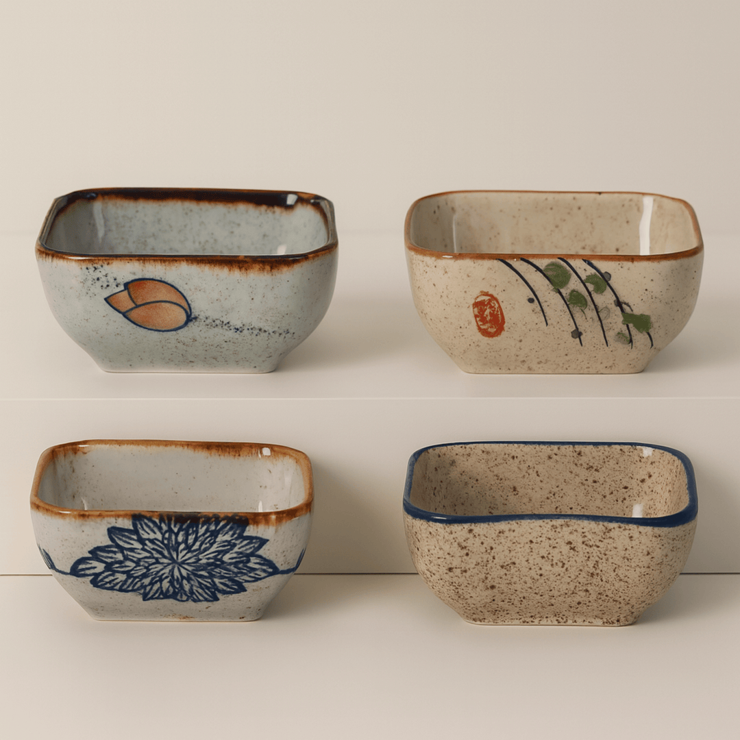 Ceramic Soy Sauce Dish Set 5