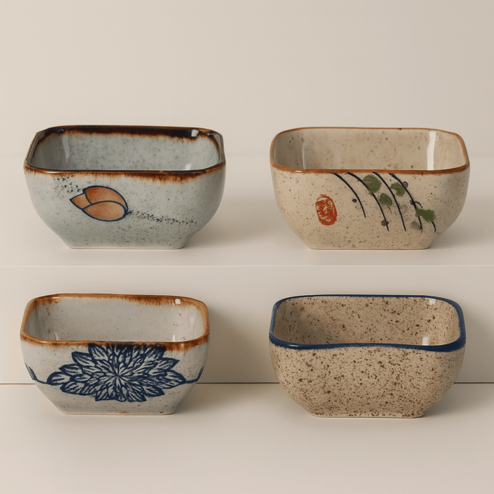Ceramic Soy Sauce Dish Set 5