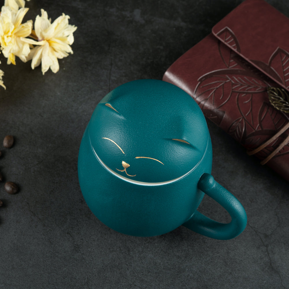 Charming Cat Coffee Mug 4