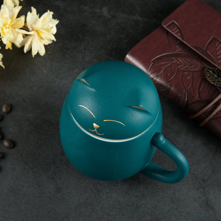 Charming Cat Coffee Mug 4