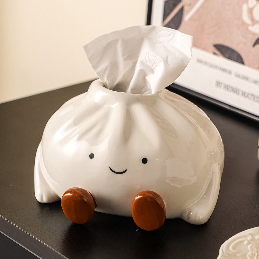 Charming Ceramic Tissue Box Cover 0