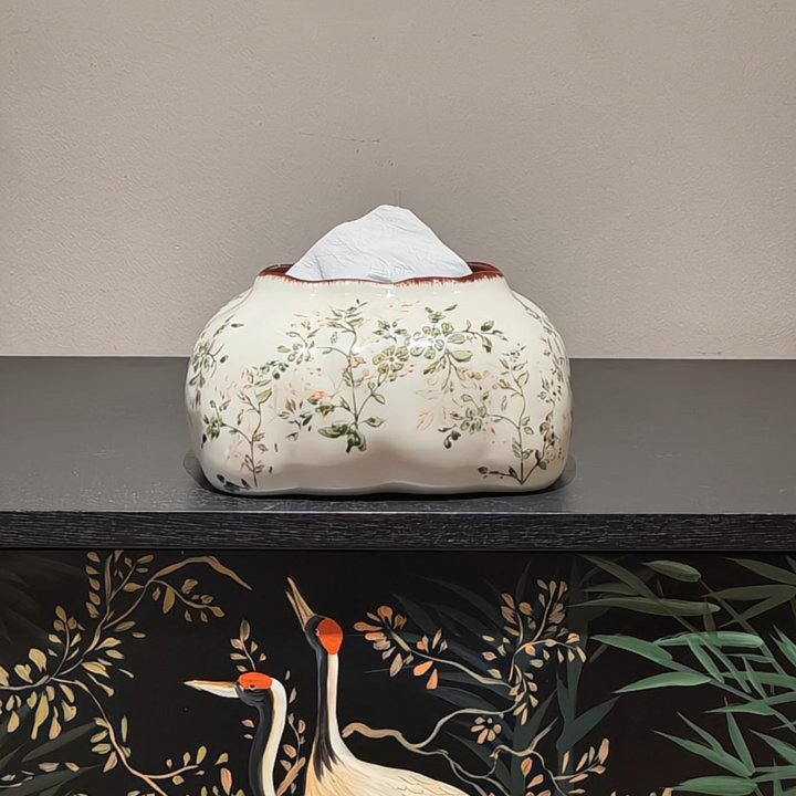 Charming Ceramic Tissue Box Cover 1