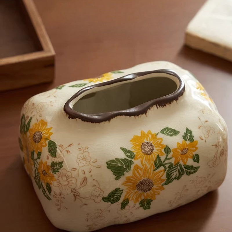 Charming Ceramic Tissue Box Cover 1