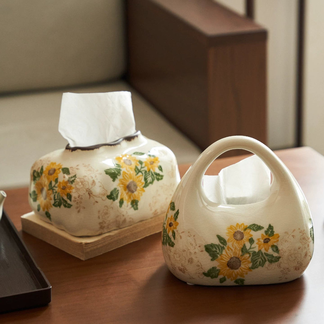 Charming Ceramic Tissue Box Cover 2