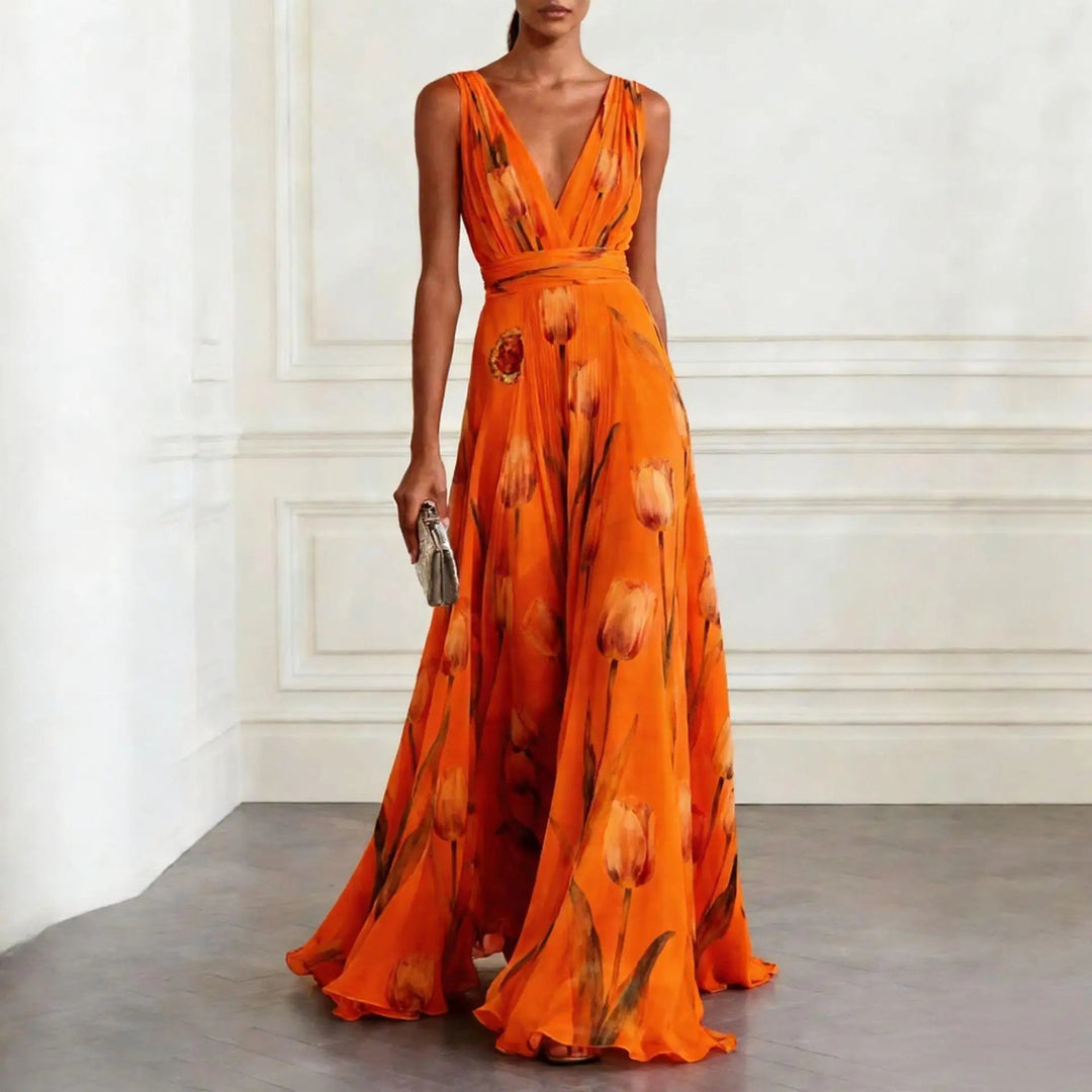 Charming Chiffon Wedding Guest Dress 4
