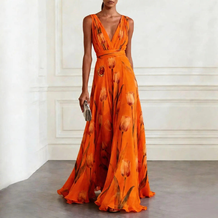 Charming Chiffon Wedding Guest Dress 4