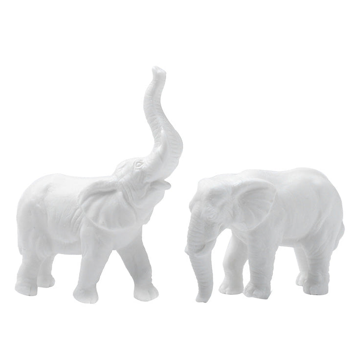 Charming Minimalist Porcelain Elephant 0