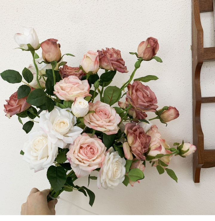 Charming Silk Flower Spray 6