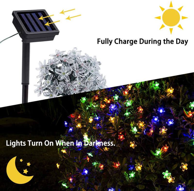 Charming Solar Fairy String Lights 8