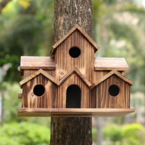 Charming Wooden Birdhouse 1