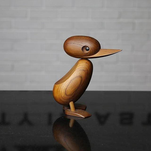 Charming Wooden Duck Decor Set 7