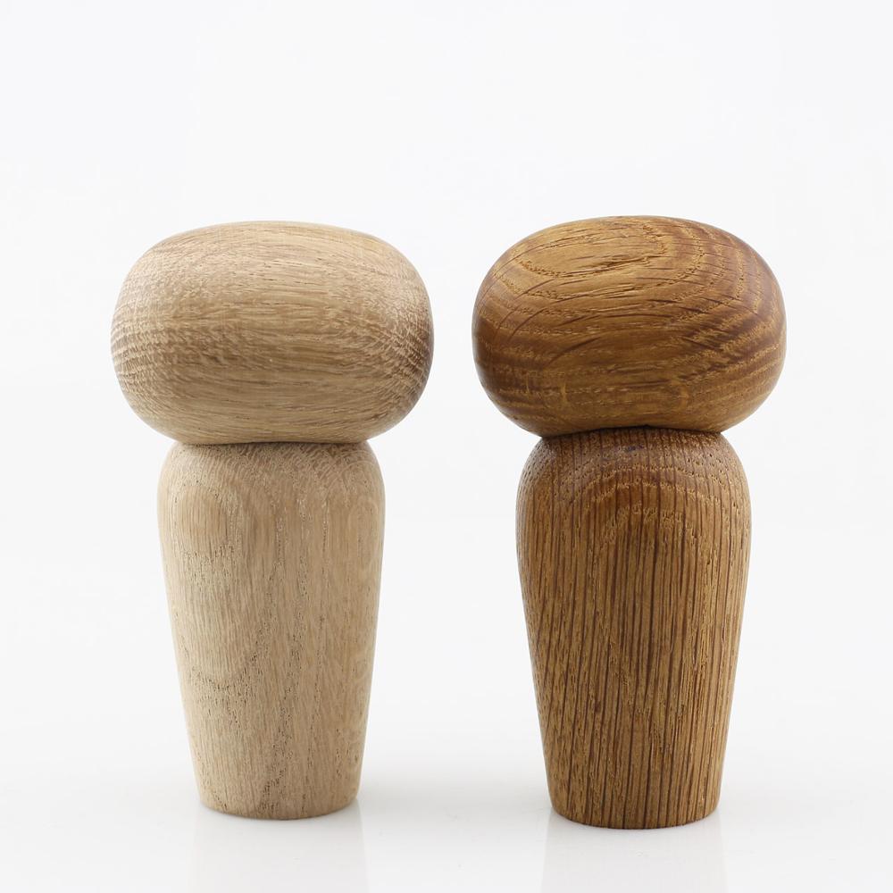 Charming Wooden Owl Sculpture 3
