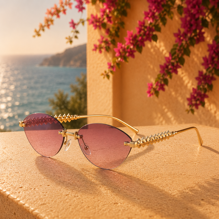 Pink Elli Rose Sunglasses lifestyle