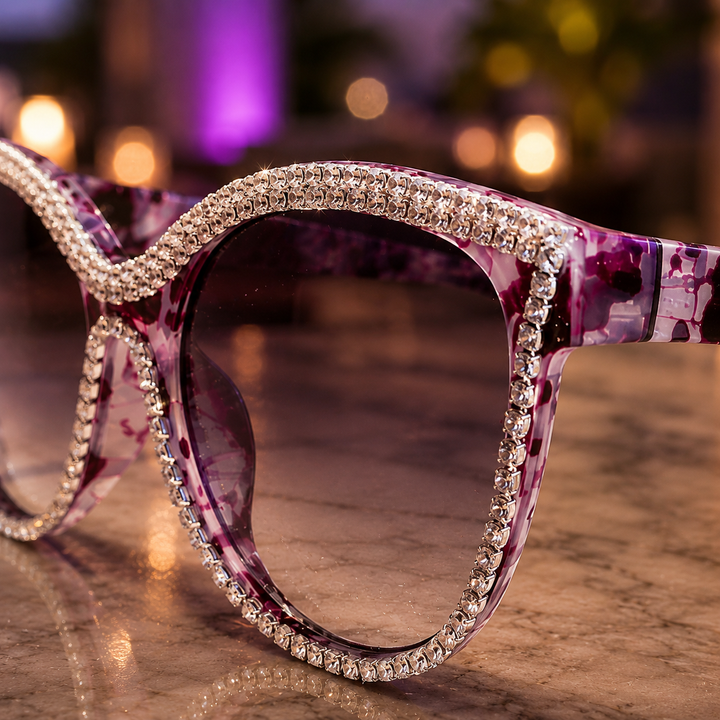Crystal Cat-Eye Sunglasses lifestyle