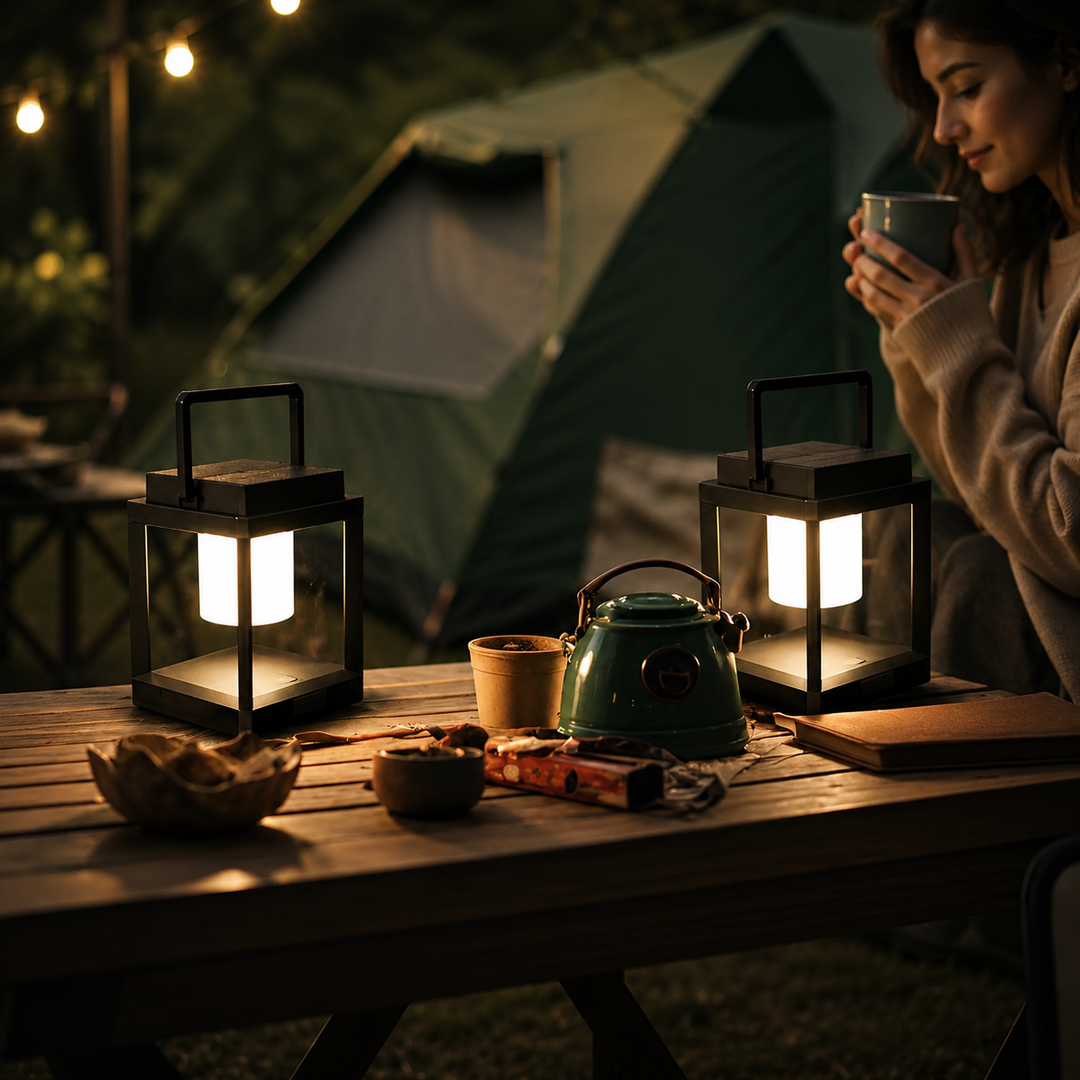 Solar Patio Lantern outdoor lifestyle