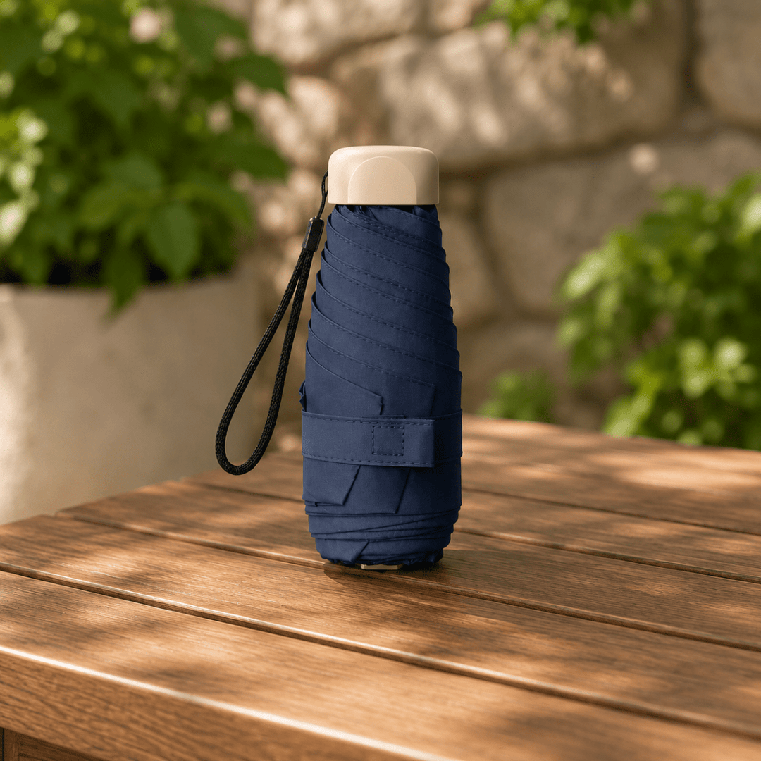 Compact Water-Repellent Travel Umbrella