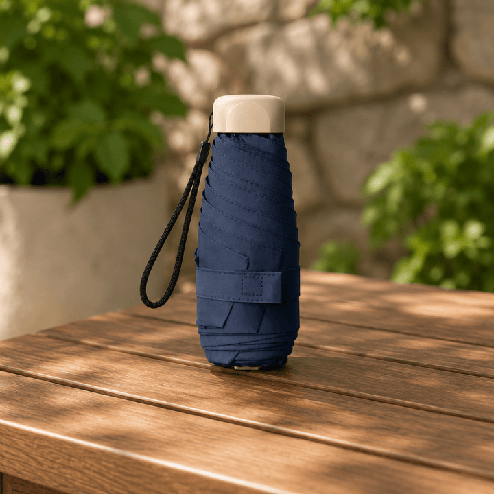 Compact Water-Repellent Travel Umbrella