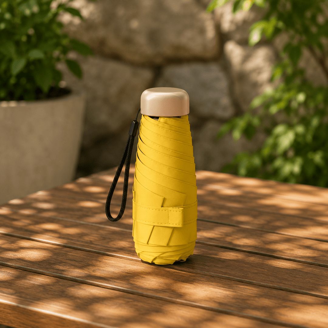 Compact Water-Repellent Travel Umbrella