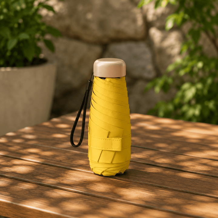 Compact Water-Repellent Travel Umbrella