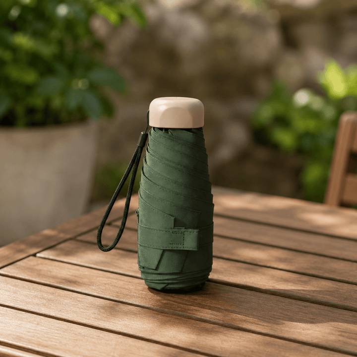 Compact Water-Repellent Travel Umbrella